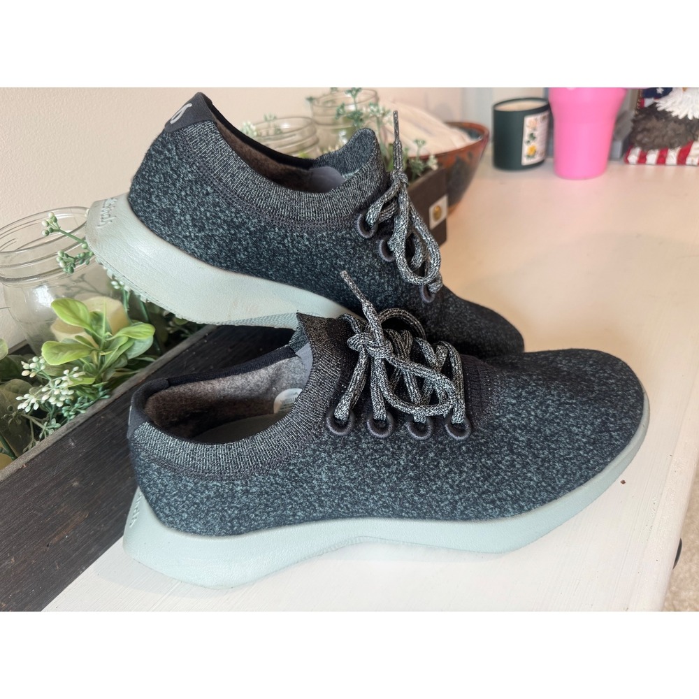 Allbirds Wool Dasher 2 M12 Mens 12 Charcoal Grey Merino Wool Running Shoes